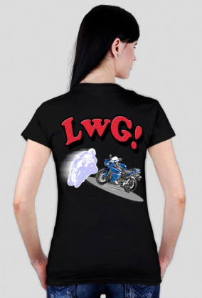 LwG Moto Czarna Koszulka G