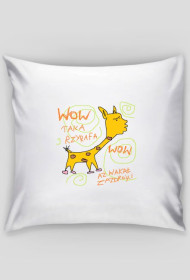 Poduszkie z Rzyrafę