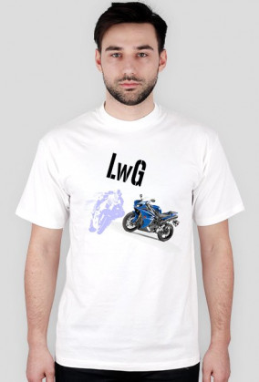 LwG Moto Biała Koszulka M