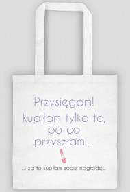 Kupiłam tylko to, po co przyszłam