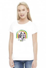 Koszulka damska -Reggae. Pada
