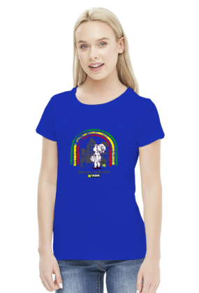 Koszulka damska -Reggae. Pada