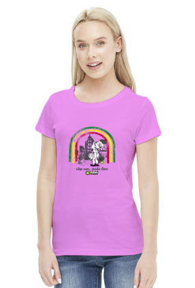 Koszulka damska -Reggae. Pada