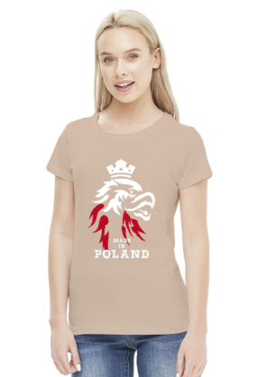 Koszulka damska - Polska. Pada