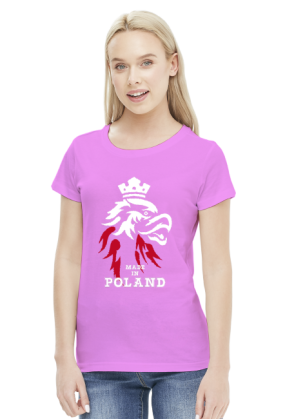 Koszulka damska - Polska. Pada