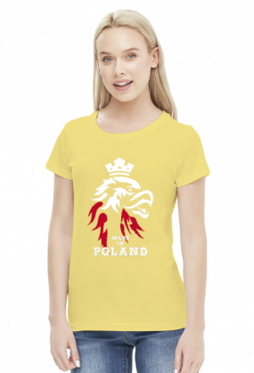 Koszulka damska - Polska. Pada