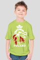 Koszulka dla chłopca - Polska. Pada