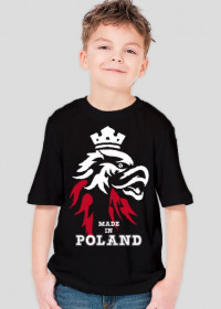 Koszulka dla chłopca - Polska. Pada