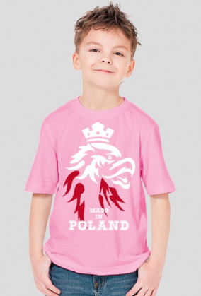 Koszulka dla chłopca - Polska. Pada