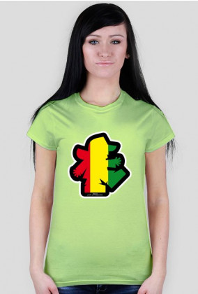 Koszulka damska - Reggae. Pada