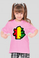 Koszulka dla dziewczynki - Reggae. Pada