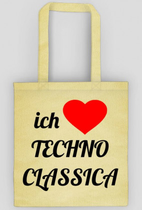ich Liebe Techno Classica (bag) dark image