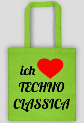 ich Liebe Techno Classica (bag) dark image