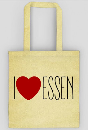 I Love Essen (torba) ciemna grafika