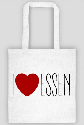 I Love Essen (torba) ciemna grafika