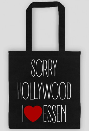 Sorry Hollywood I Love Essen (torba) jasna grafika