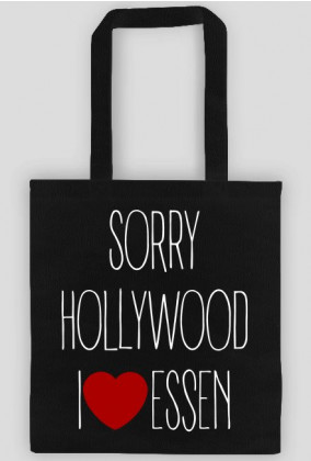 Sorry Hollywood I Love Essen (torba) jasna grafika