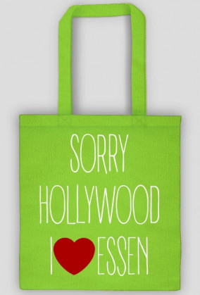 Sorry Hollywood I Love Essen (torba) jasna grafika