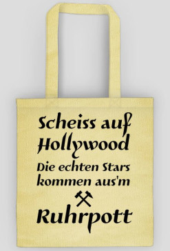 Scheiss auf Hollywood (torba) ciemna grafika