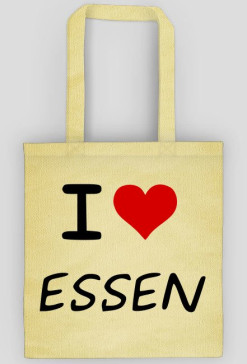 I Love Essen v2  (torba) ciemna grafika