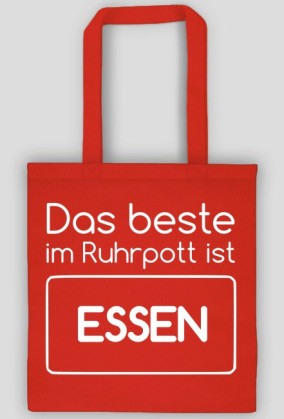 Das beste im Ruhrpott ist ESSEN (torba) jasna grafika