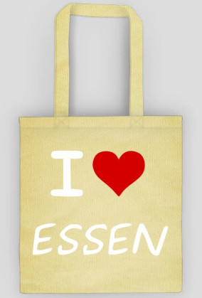 I Love Essen v2 (torba) jasna grafika
