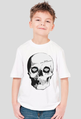 Koszulka dla chłopca - Czacha. Pada