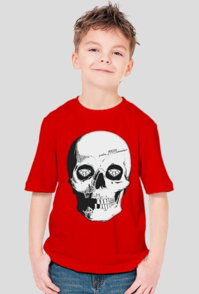 Koszulka dla chłopca - Czacha. Pada