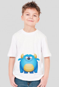 Blue monster wants to play with you!