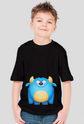 Blue monster wants to play with you!