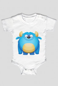 Blue monster wants to play with you!