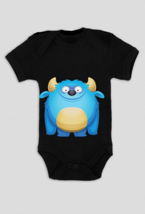 Blue monster wants to play with you!