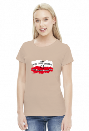 Koszulka damska -Polska. Pada