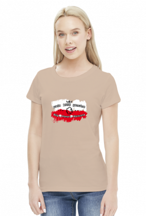 Koszulka damska -Polska. Pada