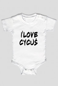 Body niemowlęce-I'Love cycuś