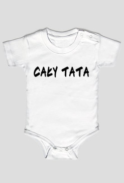 Body niemowlęce-cały tata