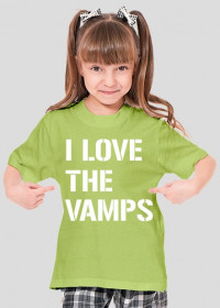 Koszulka dziecięca I LOVE THE VAMPS