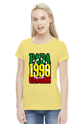 Koszulka damska - Reggae. Pada