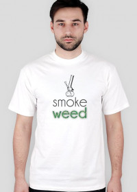 smoke weed koszulka męska