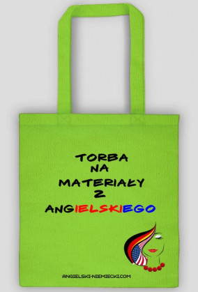 Torba z materiałami - JĘZYK ANGIELSKI