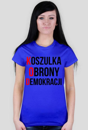 Koszulka Obrony Demokracji Damska
