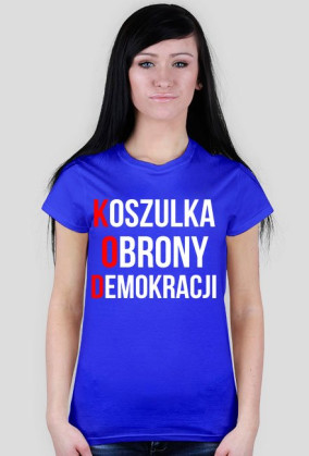 Koszulka Obrony Demokracji Damska