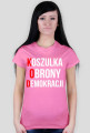 Koszulka Obrony Demokracji Damska