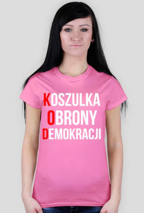 Koszulka Obrony Demokracji Damska
