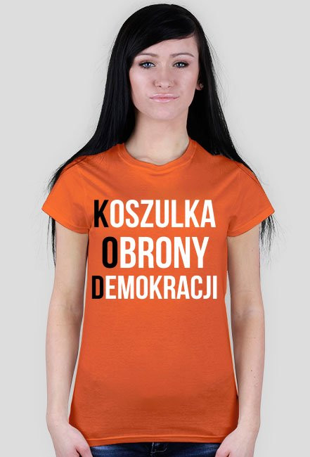 Koszulka Obrony Demokracji Damska