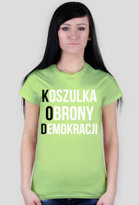 Koszulka Obrony Demokracji Damska