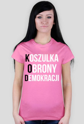 Koszulka Obrony Demokracji Damska