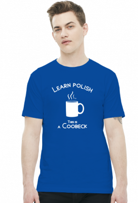 Learn polish - Coobeck (t-shirt) jasna grafika