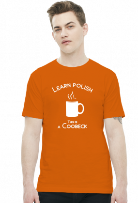 Learn polish - Coobeck (t-shirt) jasna grafika