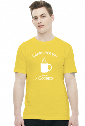 Learn polish - Coobeck (t-shirt) jasna grafika